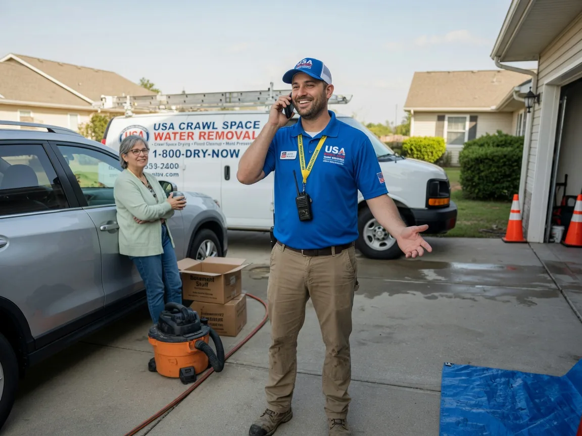 Crawl Space Water Removal Archie, MO FAQs